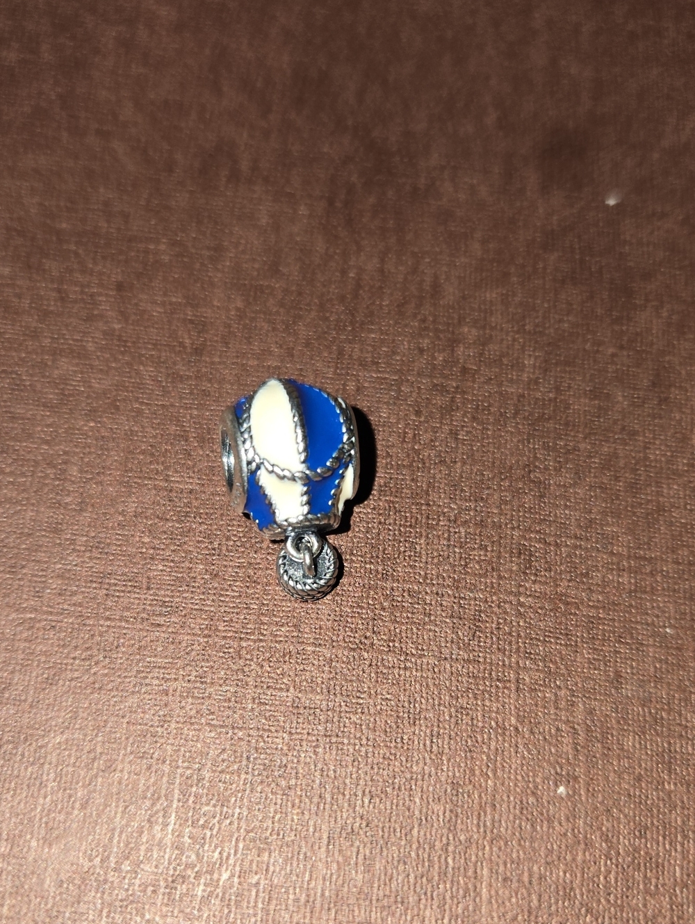 Pandora Sterling Silver Up & Away Hot Air Balloon Enamel Bead Charm 791145ENMX